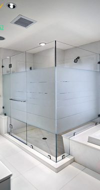 Mẫu phòng tắm vách kính - 7