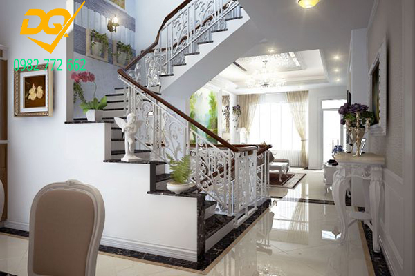 Ý tưởng trang trí để có mẫu phòng khách có cầu thang đẹp –