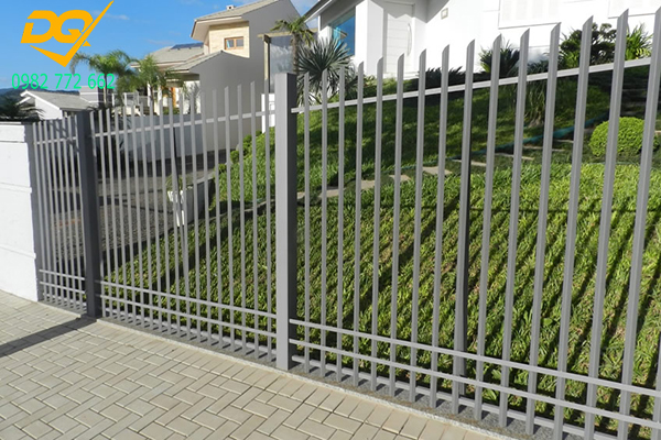 Mẫu hàng rào song sắt đặc chống trộm#33